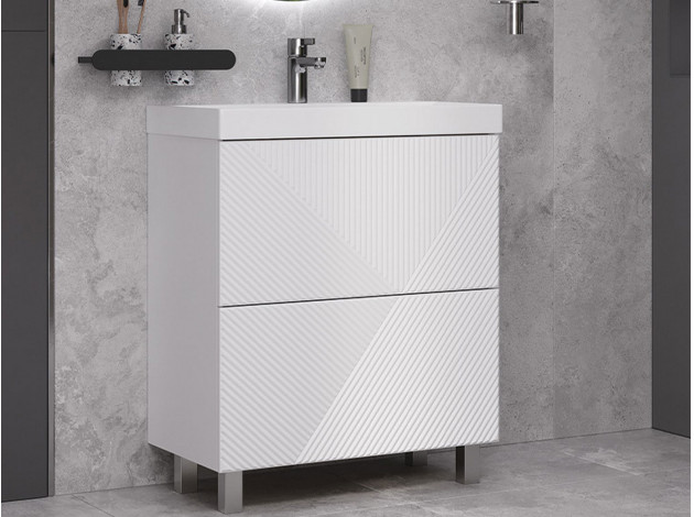 Напольная тумба под раковину Эджи