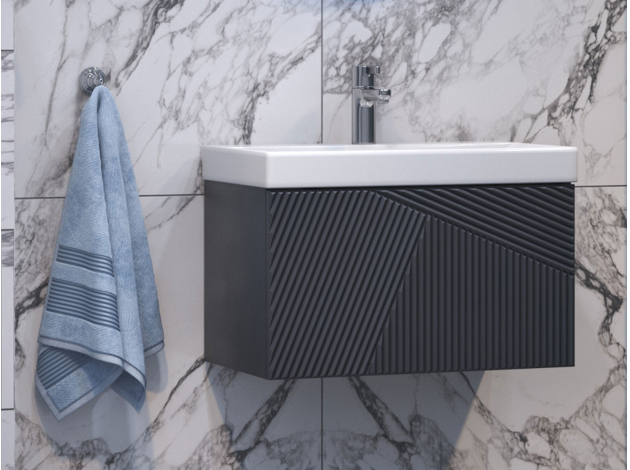 Навесная тумба под раковину Эджи