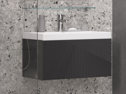 Навесная тумба под раковину 135-194164