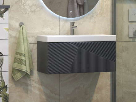 Навесная тумба под раковину 135-194168