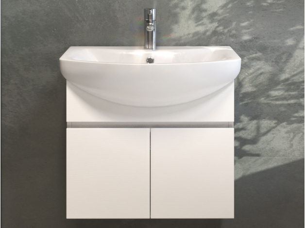 Навесная тумба под раковину Винг