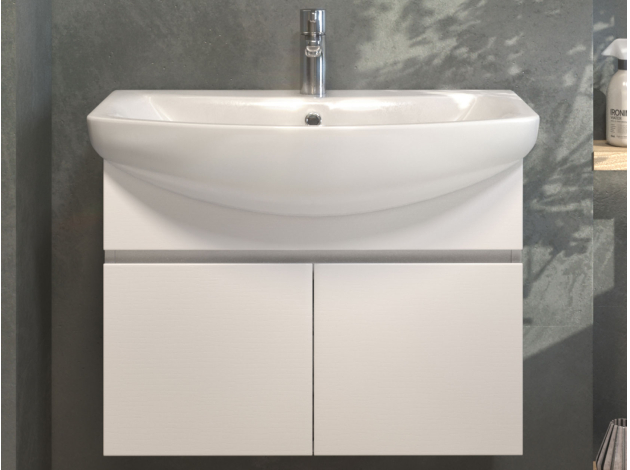 Навесная тумба под раковину Винг