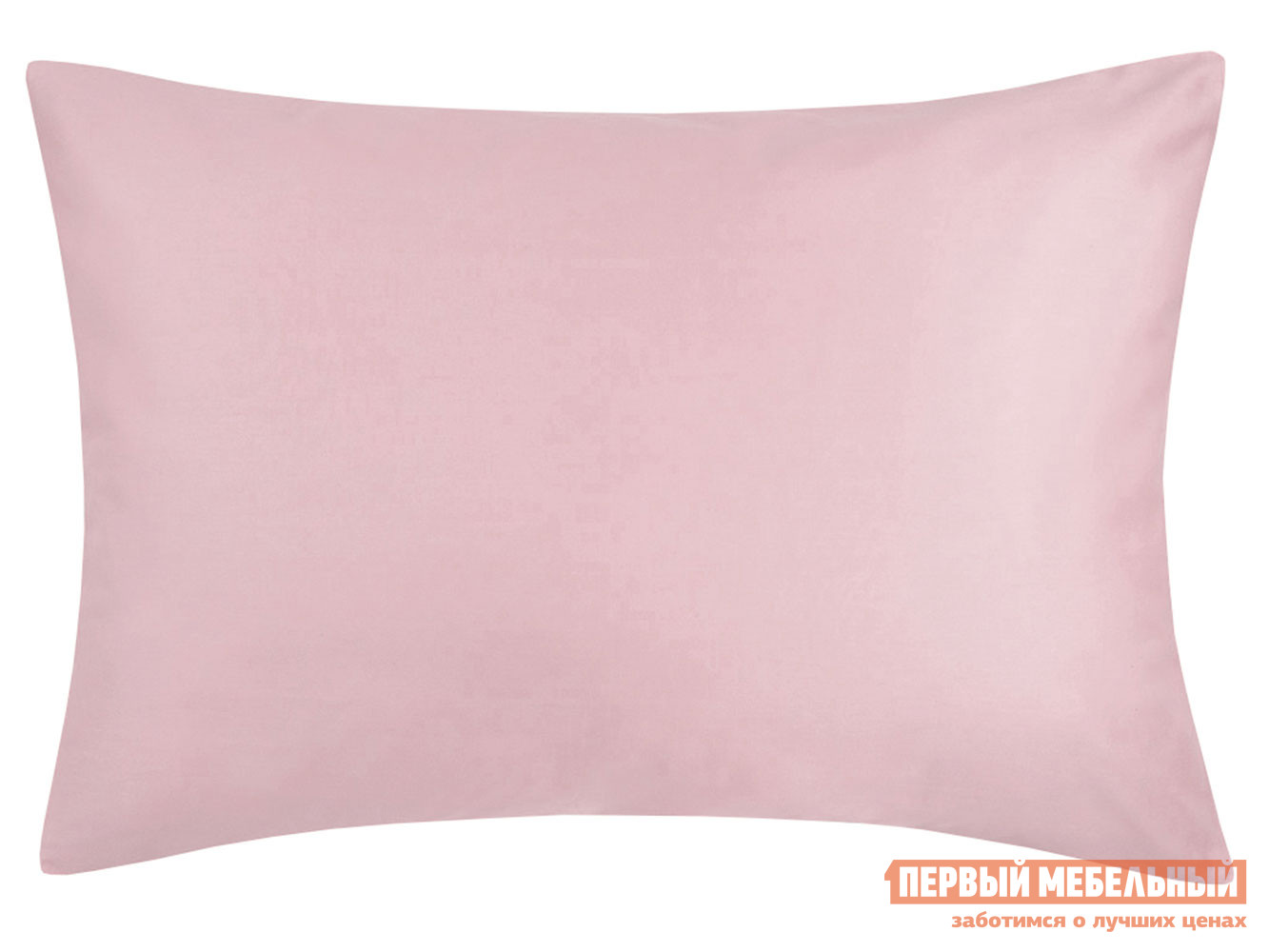 Наволочка  Моноспейс светло-розовый Светло-розовый, сатин, 700 х 700 мм от Первый Мебельный