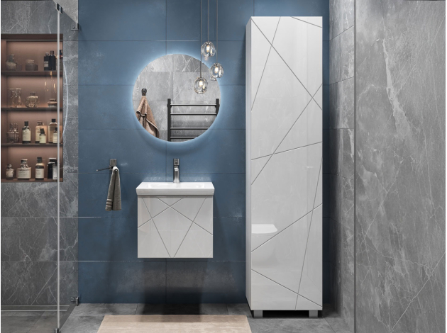 Комплект мебели для ванной Геометрия Мини
