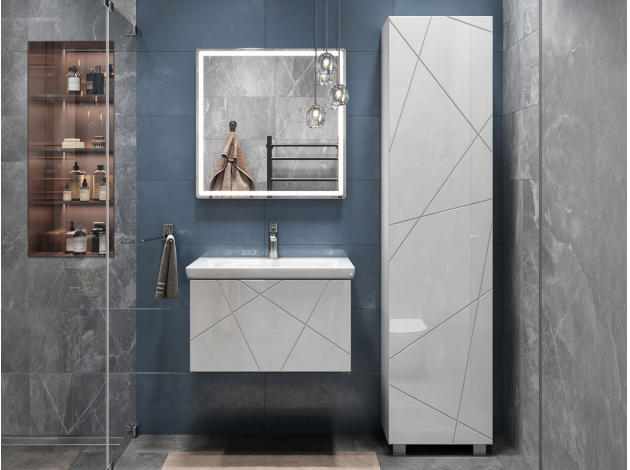 Комплект мебели для ванной Геометрия