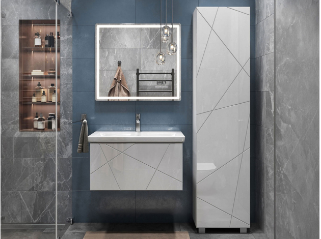 Комплект мебели для ванной Геометрия