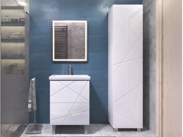 Комплект мебели для ванной Геометрия Комфорт