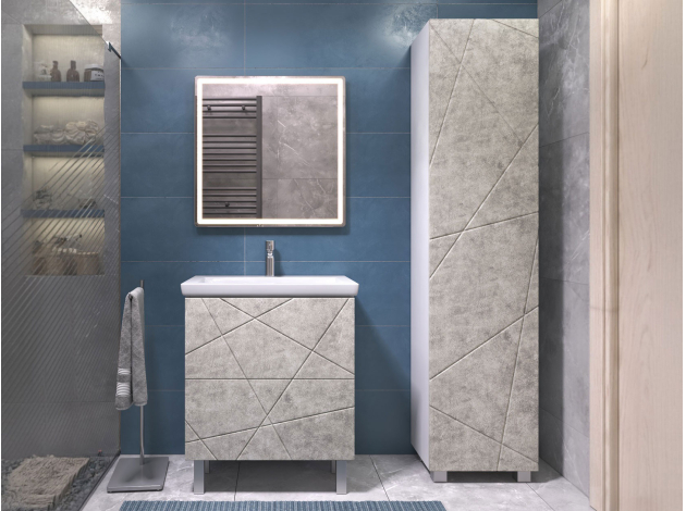 Комплект мебели для ванной Геометрия Комфорт