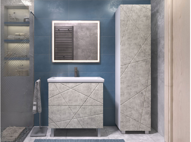 Комплект мебели для ванной Геометрия Комфорт