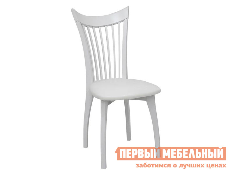 Стул  Орегон Белый / Экокожа белая