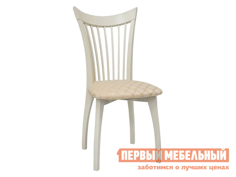 Стул  Орегон Слоновая кость / Жаккард Лозанна шерри