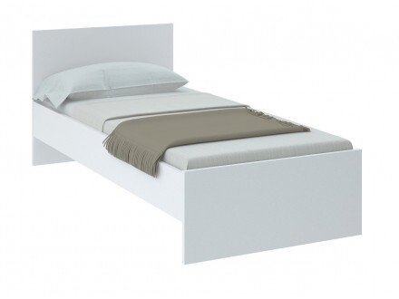 Кровать Тиберия Белый. 90х200 см. С анатомическим основанием в отделке Белый, 90х200 см, С анатомическим основанием по цене 7410 руб.