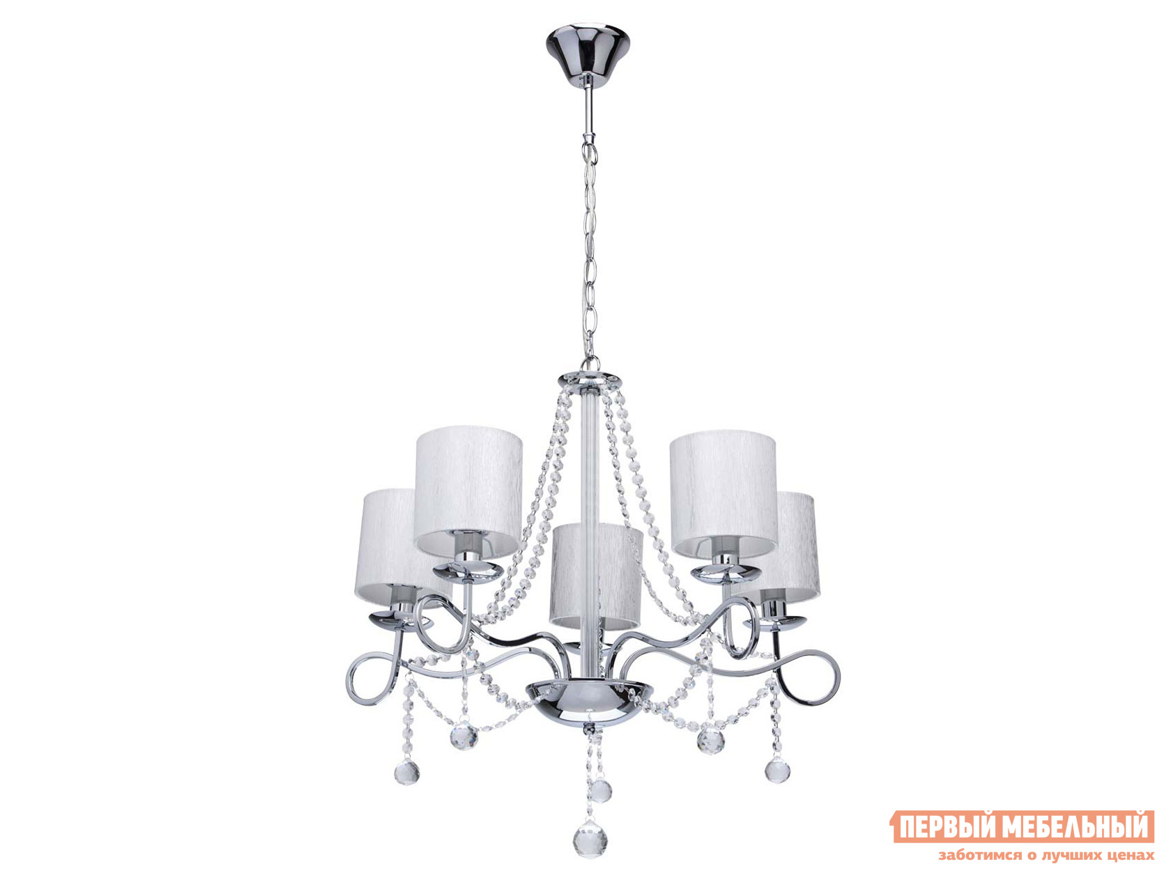 

Люстра 684010105 Федерика Хром, Серебряный, 684010105 Федерика Хром