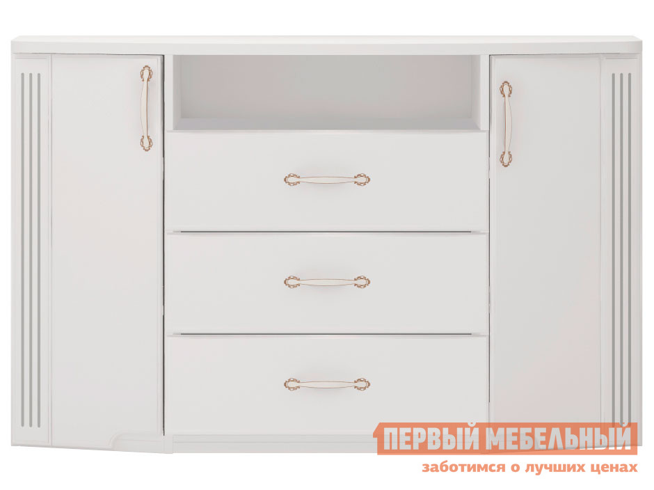 

Комод Виктория 12 Белый глянец, Виктория 12 Белый глянец