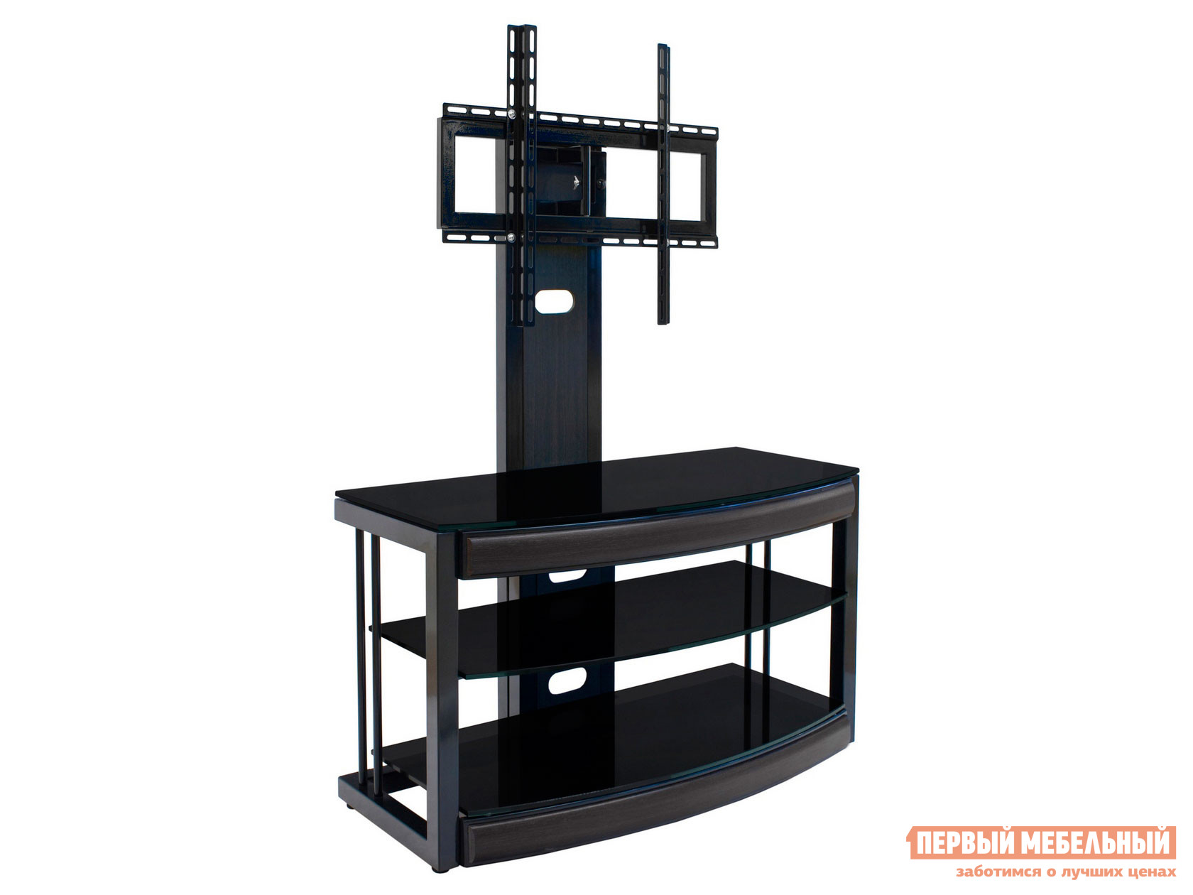 

ТВ-тумба Akur OMEGA PS 1200 мм, Каркас Черный лак / Стекло Черное тонированное / Декор Венге, Akur OMEGA PS 1200 мм, Каркас Черный лак / Стекло Черное тонированное / Декор Венге