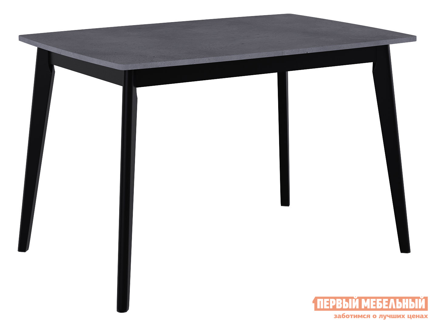 Кухонный стол  Vesteros 1200 Бетон Портленд / Черный, Большой