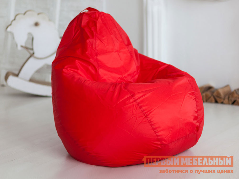 Кресло-мешок  Оксфорд  Красный, L от Первый Мебельный