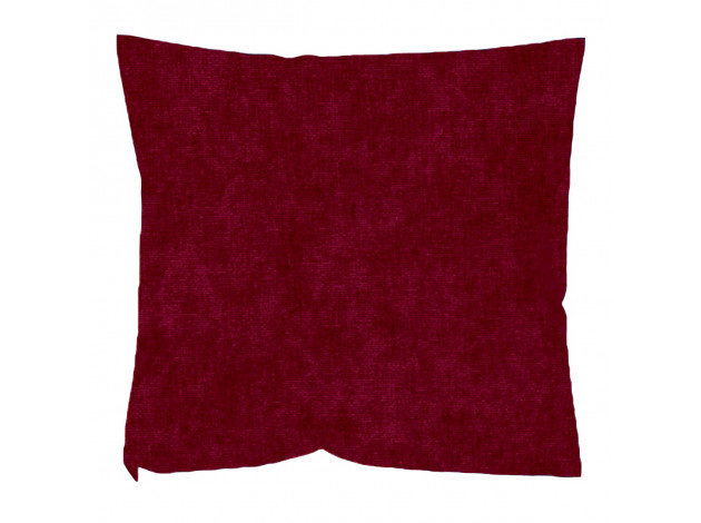 Декоративная подушка Бордовый Микровельвет