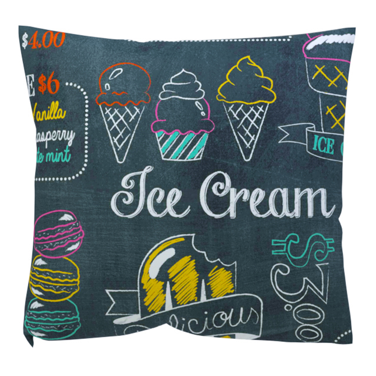 Декоративная подушка Ice Cream Мороженое фото 1