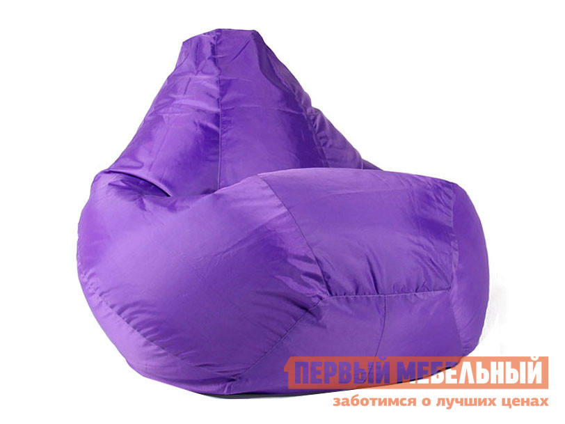 Детский пуфик  Кресло-мешок оксфорд Фиолетовый, ткань оксфорд, L