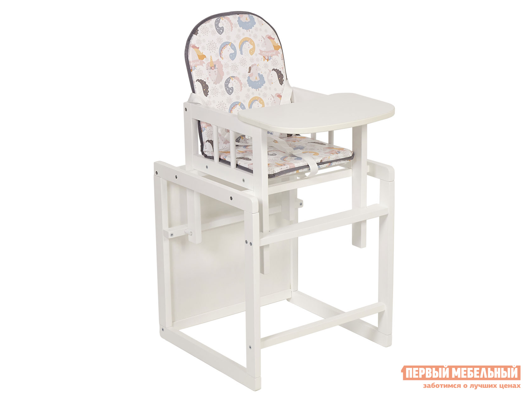 Стульчик для кормления ВПК Стул детский трансформируемый Polini kids 255 Единорог