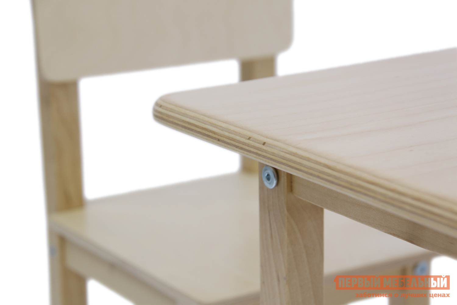 Столик и стульчик  Полини Симпл 15 Натуральный от Первый Мебельный