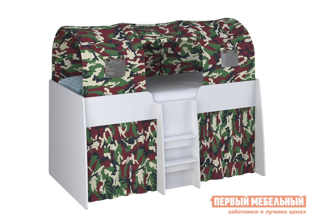 Кровать-чердак ВПК Кровать-чердак детская Polini kids Simple 4100 с выдвижными элементами