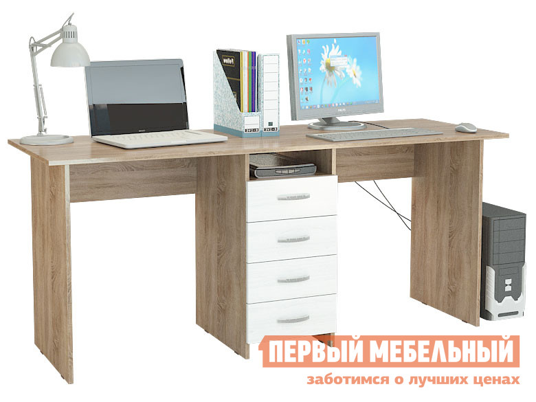 Компьютерный стол МФ Мастер Тандем-2