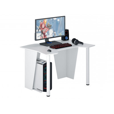 Компьютерный стол  Страйкер-2 Белый
