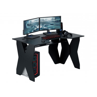 Компьютерный стол  Форсаж-1 Черный