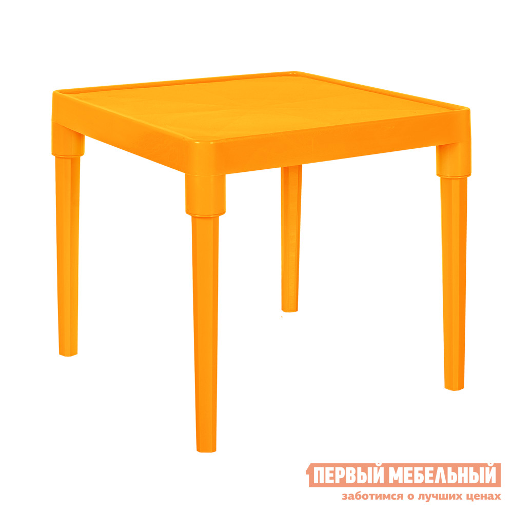 Столик и стульчик Алеана Стол детский 100025 Светло-оранжевый