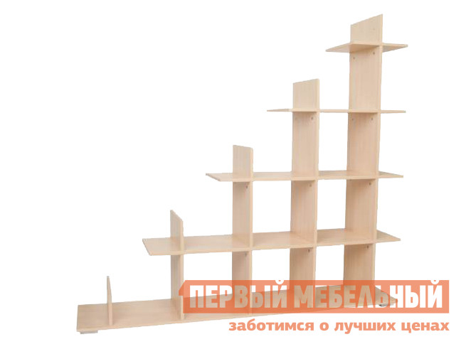 

Стеллаж Шелф 4 Беленый дуб, Светлое дерево, Шелф 4 Беленый дуб