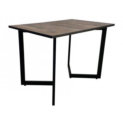 Кухонный стол  Стол Саен 11 Черный, металл / Трансильвания, пластик