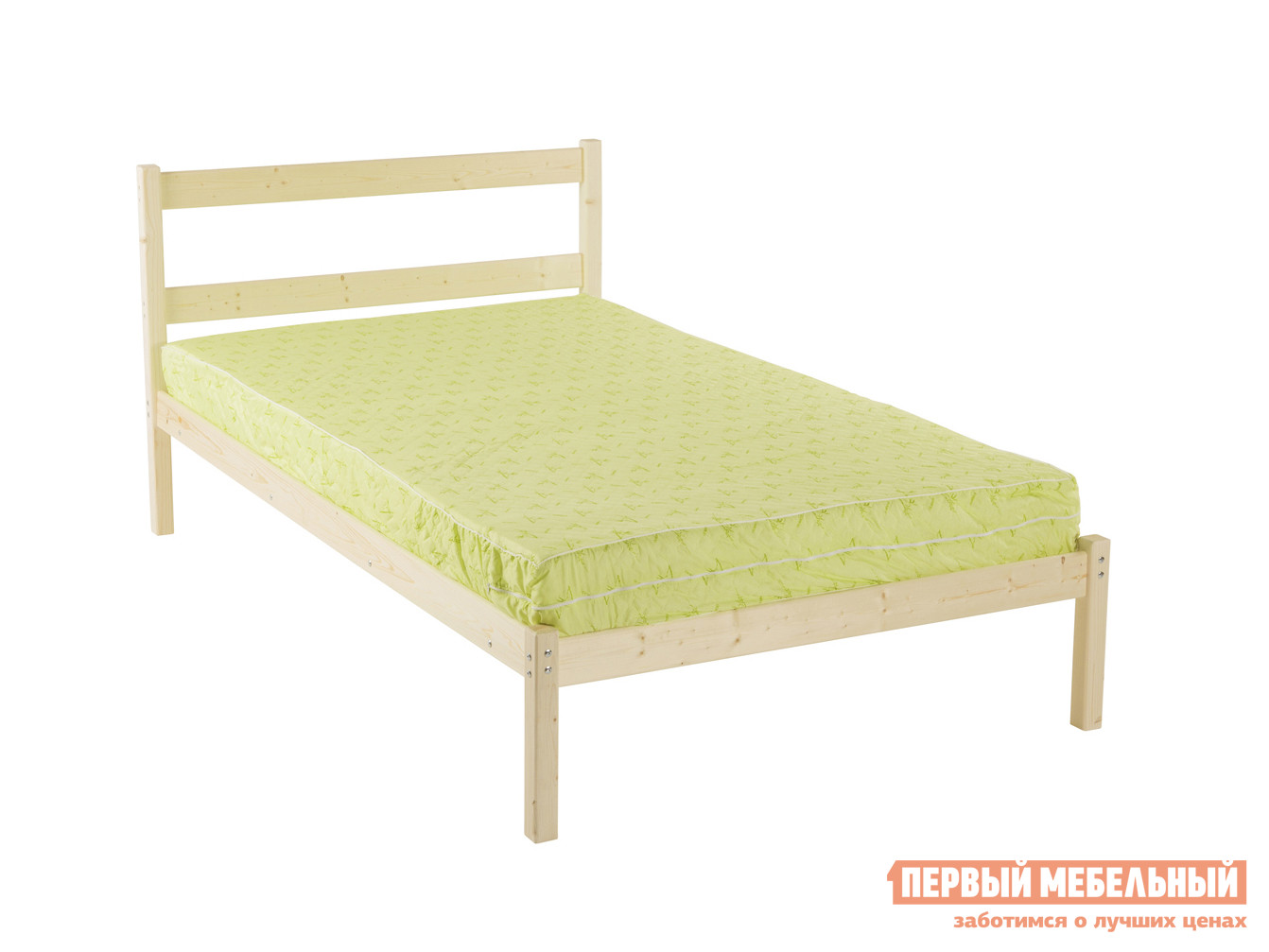 Полутороспальная кровать Green mebel Кровать одноярусная Т1