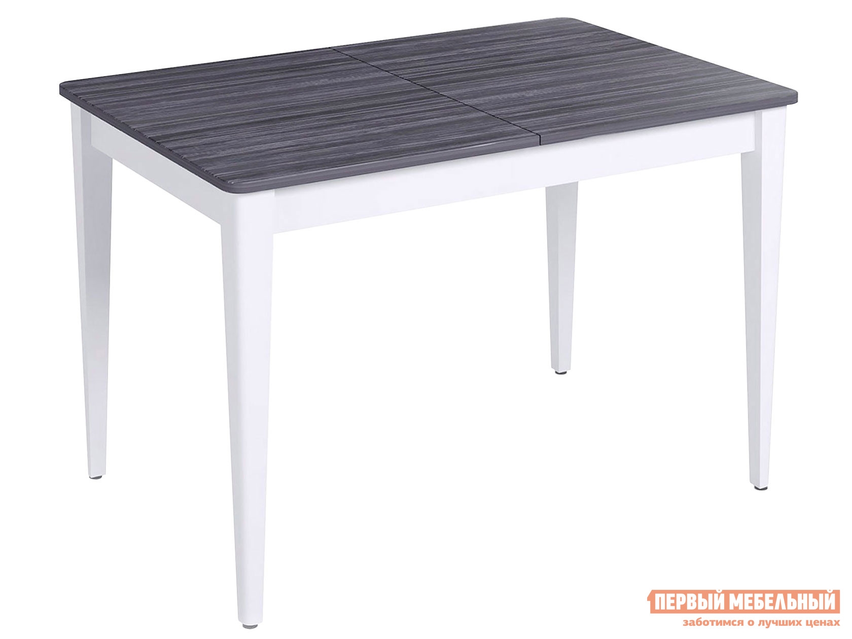 Кухонный стол  Стол Kenner Q1200 Ясень графит / Белый