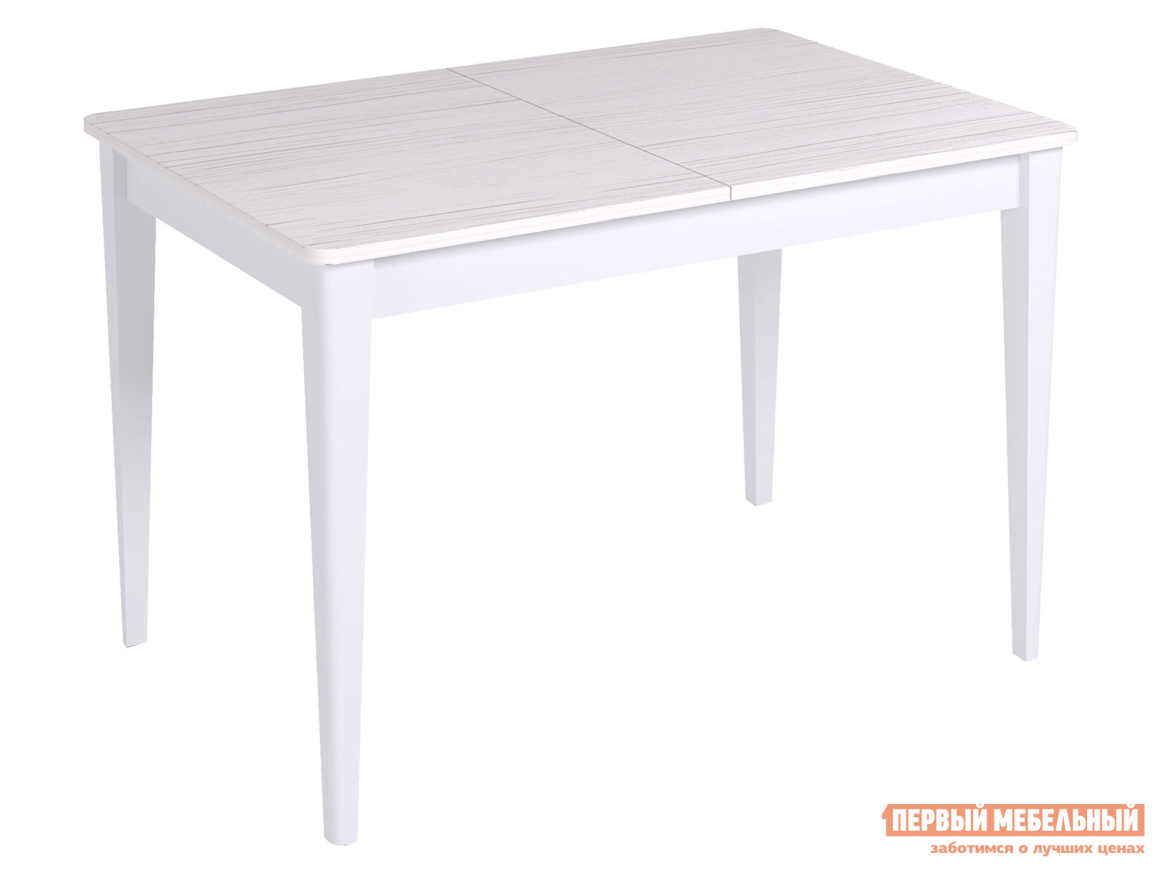 Кухонный стол  Стол Kenner Q1200 Ясень белый / Белый