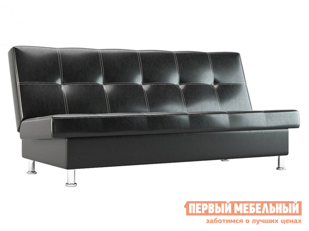 

Прямой диван Гастон Черный M 0,8 CZ, экокожа, Гастон Черный M 0,8 CZ, экокожа