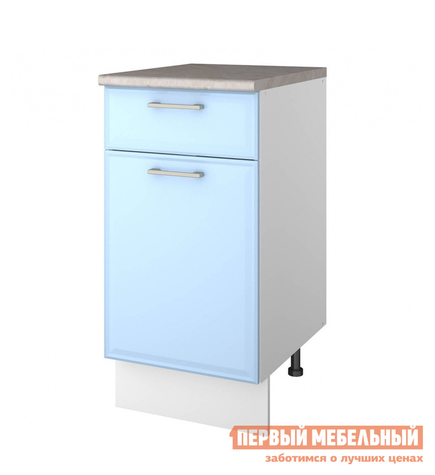 Кухонный модуль СтолЛайн Шкаф напольный ш40 с 1-м ящ.+ фасад + столешница