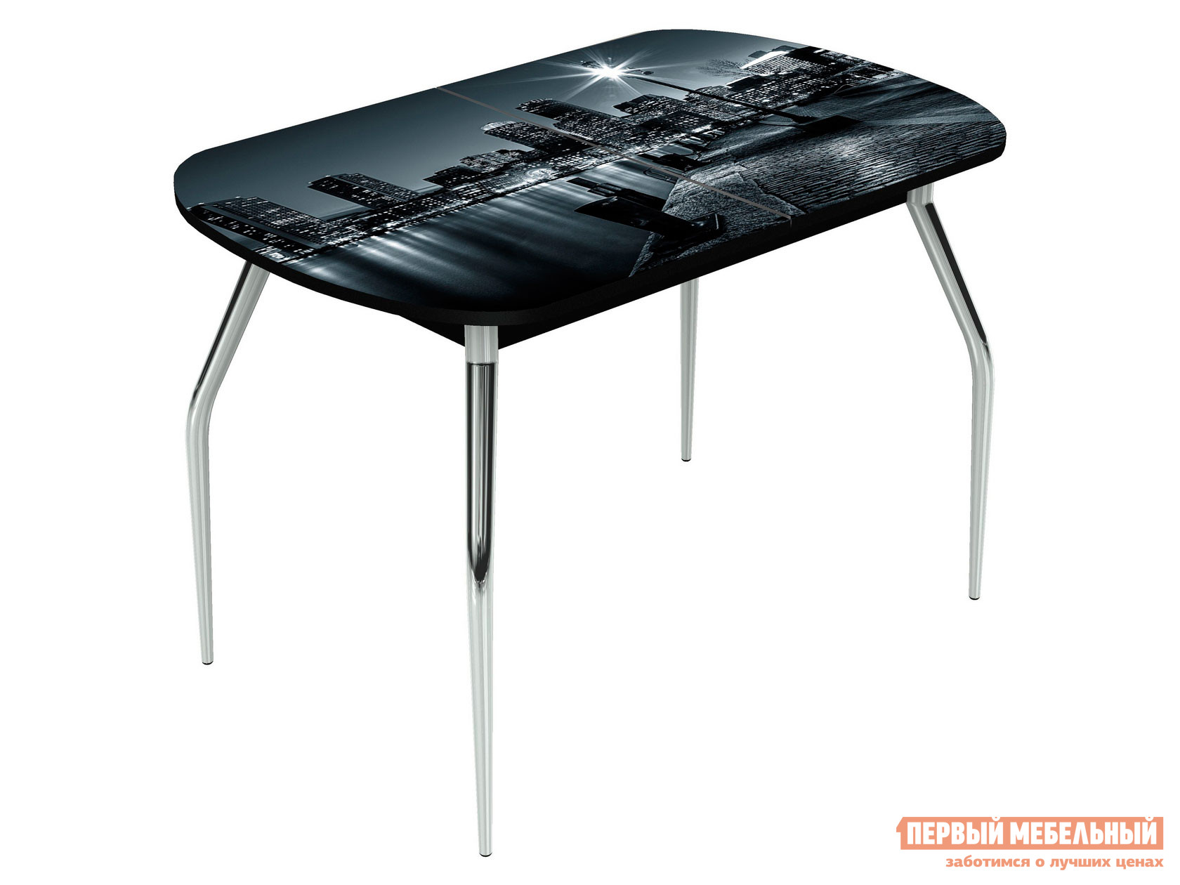 

Кухонный стол Ривьера ФП Фотопечать Города №7 / ЛДСП Черная, Черный, Ривьера ФП Фотопечать Города №7 / ЛДСП Черная, Малый