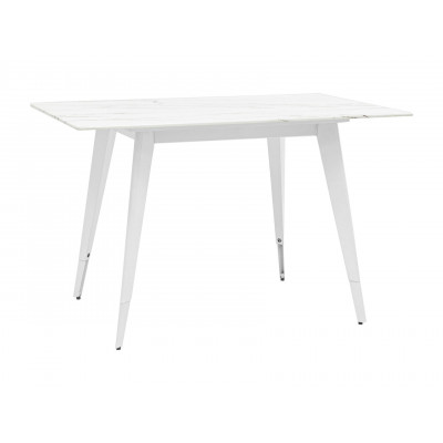 Кухонный стол  Стол обеденный Ричмонд DT-983-G/W-120 Белый, стекло