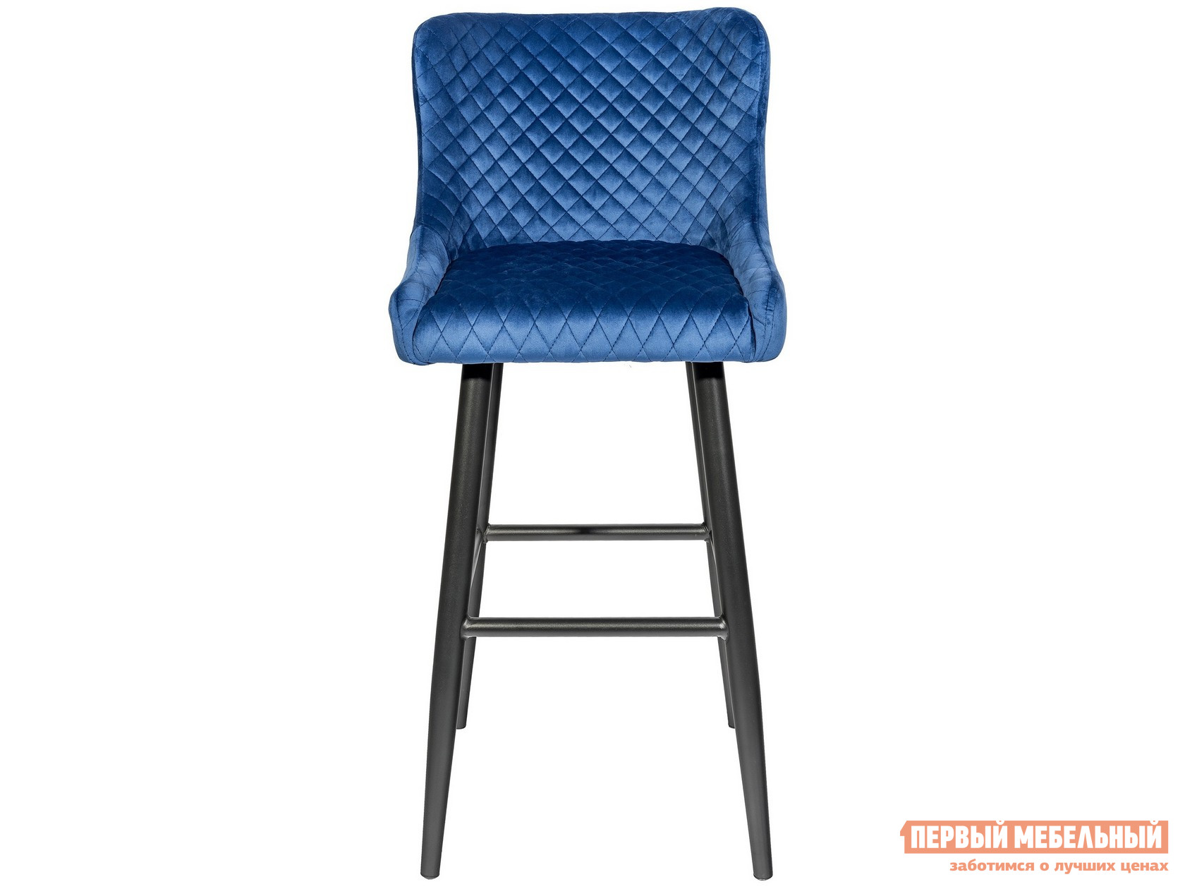 Барный стул  Ститч Б HLR-65 Королевский синий, велюр от Первый Мебельный