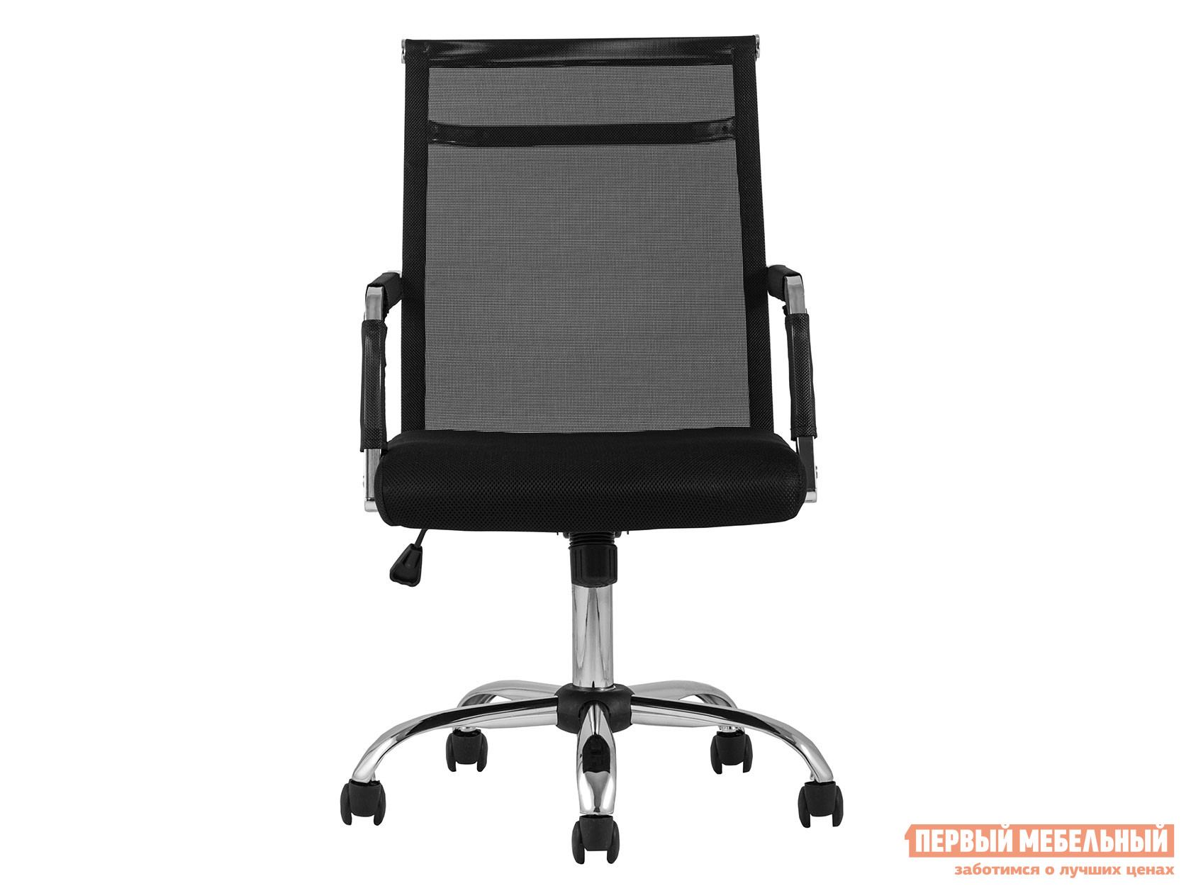 Офисное кресло  TopChairs Clerk Черный, сетка от Первый Мебельный
