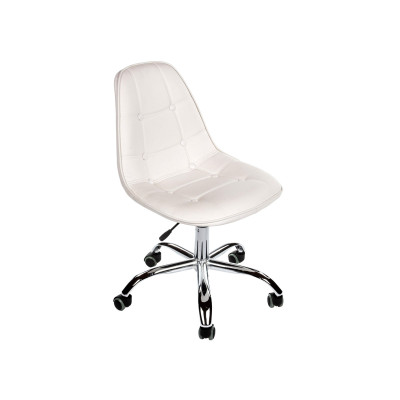 Офисное кресло  Eames PC-306 Белый, искусственная кожа