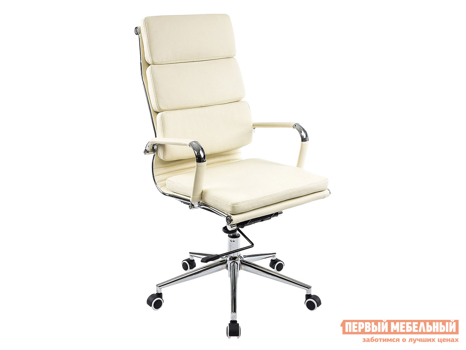 Офисное кресло  Samora Кремовый, искусственная кожа Лайфмебель 130401