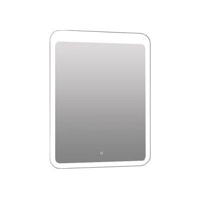Настенное зеркало  Lacio LED с подсветкой ЗЛП530 / ЗЛП509  Белый, Большое