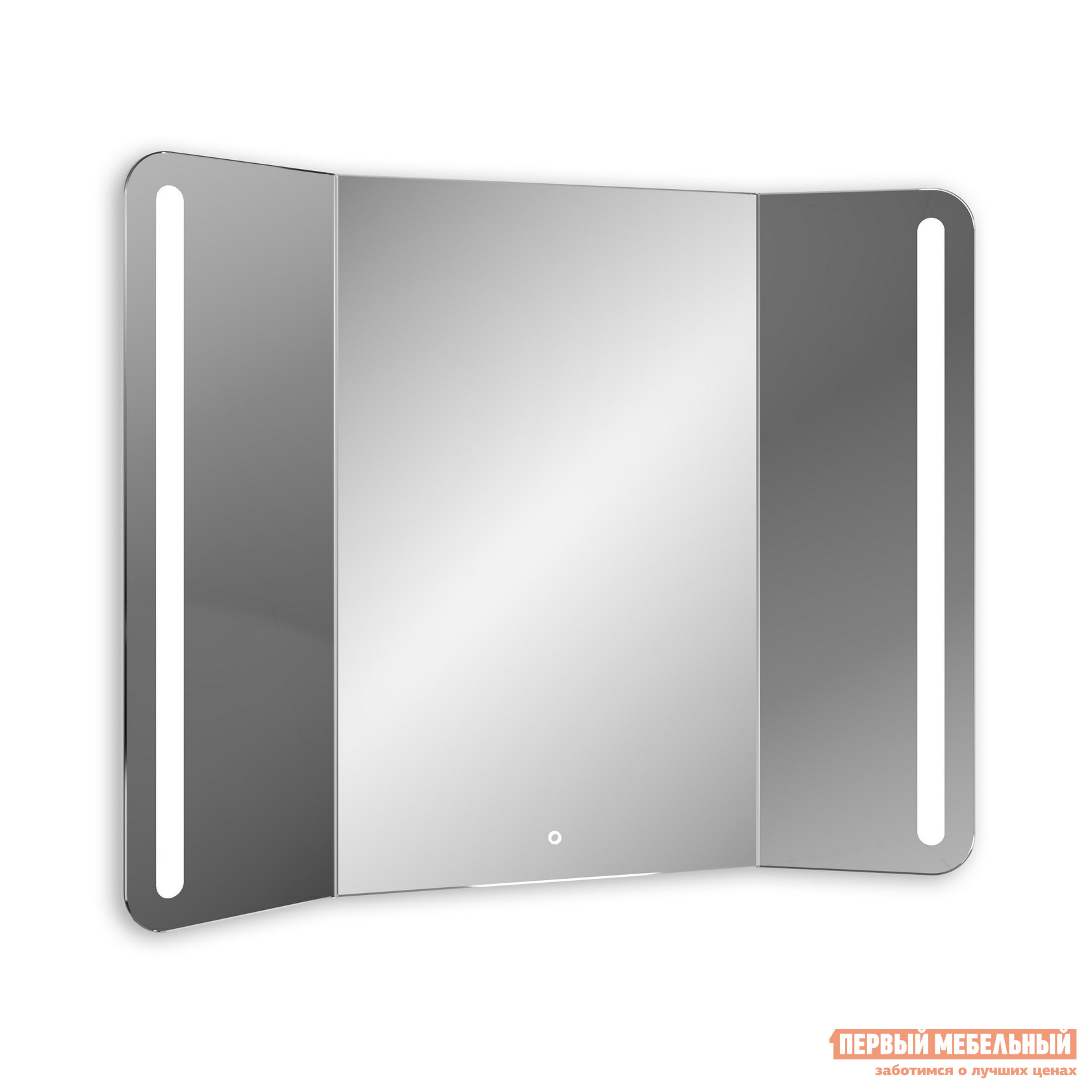 Настенное зеркало  Зеркало ЗЛП453 Трюмо LED 1000х800 Зеркало