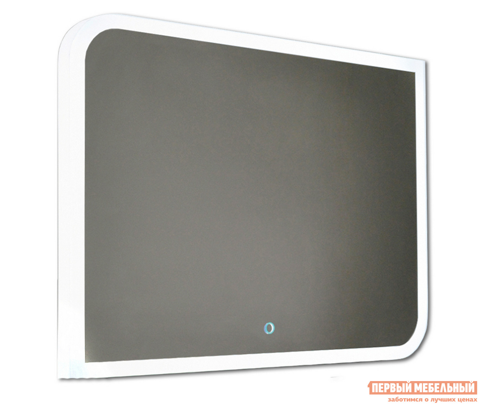 Настенное зеркало  Зеркало ЗЛП37 Fantasy LED 800х600 Белый, Без функции антизапотевания
