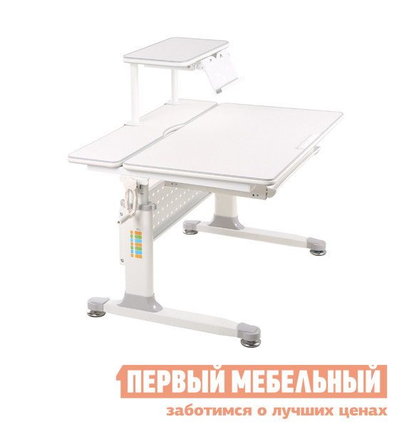 Парта Парта-трансформер c полкой Rifforma-90 Белый / Серый