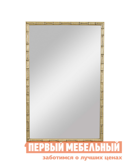 Настенное зеркало ZerkaloStudio "Серебряный Бамбук" 511.0212.02np 40 Х 60 см, Серебрянный