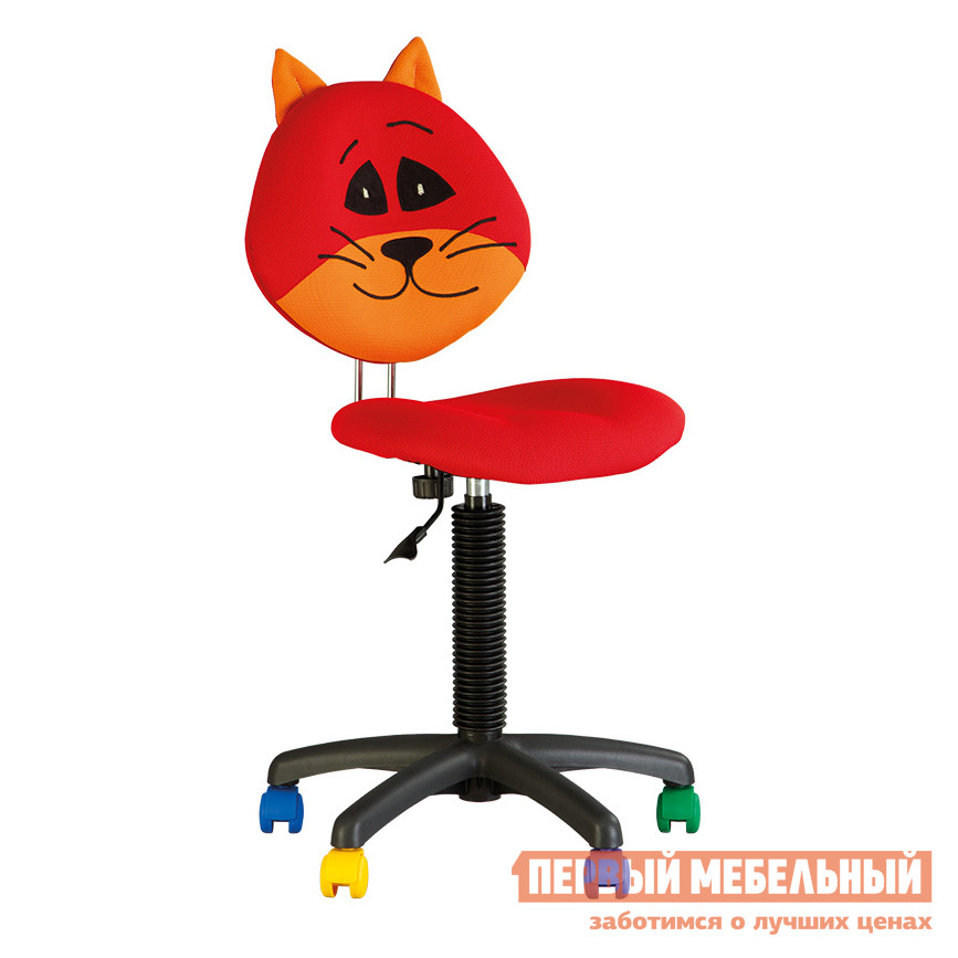 

Детское компьютерное кресло CAT GTS PL55 MICROSOLCO красно-оранжевый, Красный, CAT GTS PL55 MICROSOLCO красно-оранжевый